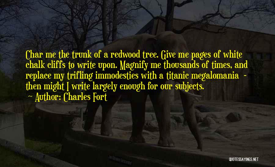 Fort Quotes By Charles Fort