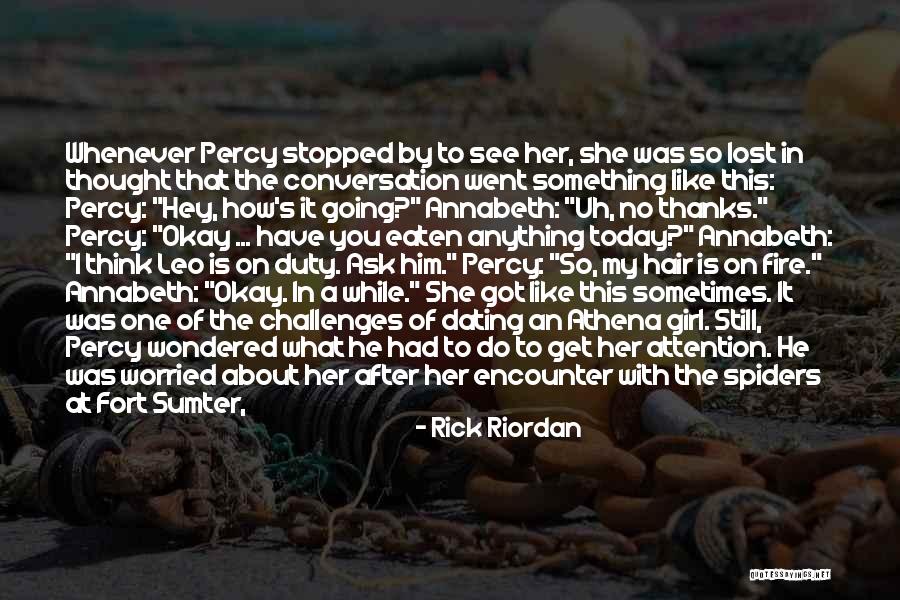 Fort Sumter Quotes By Rick Riordan