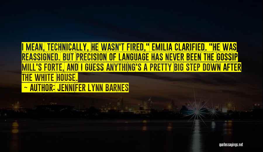 Forte Quotes By Jennifer Lynn Barnes