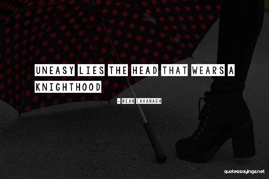 Forthcoming In A Sentence Quotes By Dean Cavanagh
