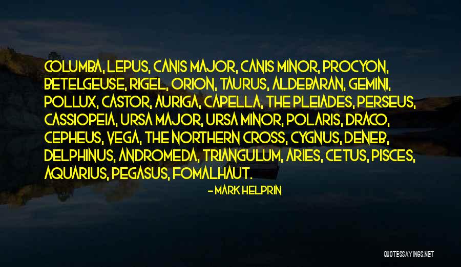 Forthwith Synonym Quotes By Mark Helprin