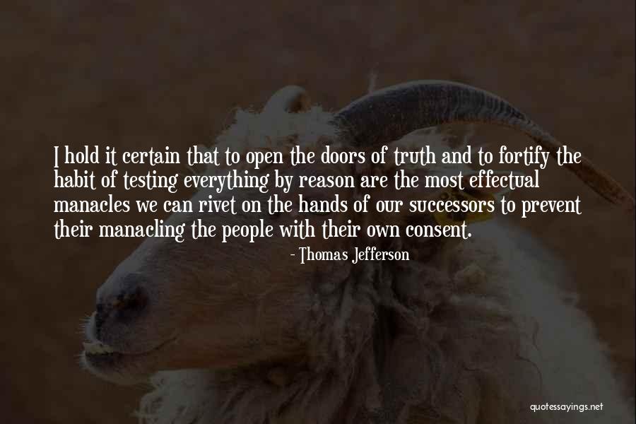 Fortify Quotes By Thomas Jefferson Fortify Quotes By Thomas Jefferson