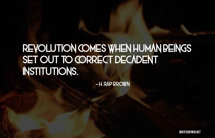 Fortner Water Quotes By H. Rap Brown