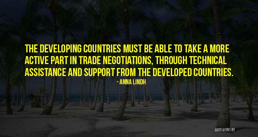 Fortounis Quotes By Anna Lindh Fortounis Quotes By Anna Lindh