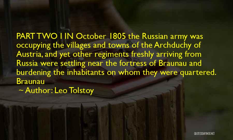 Fortress Quotes By Leo Tolstoy