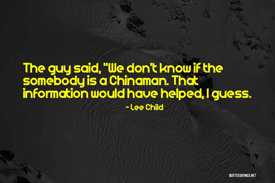 Fortuit Dex Quotes By Lee Child Fortuit Dex Quotes By Lee Child