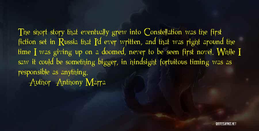 Fortuitous Quotes By Anthony Marra
