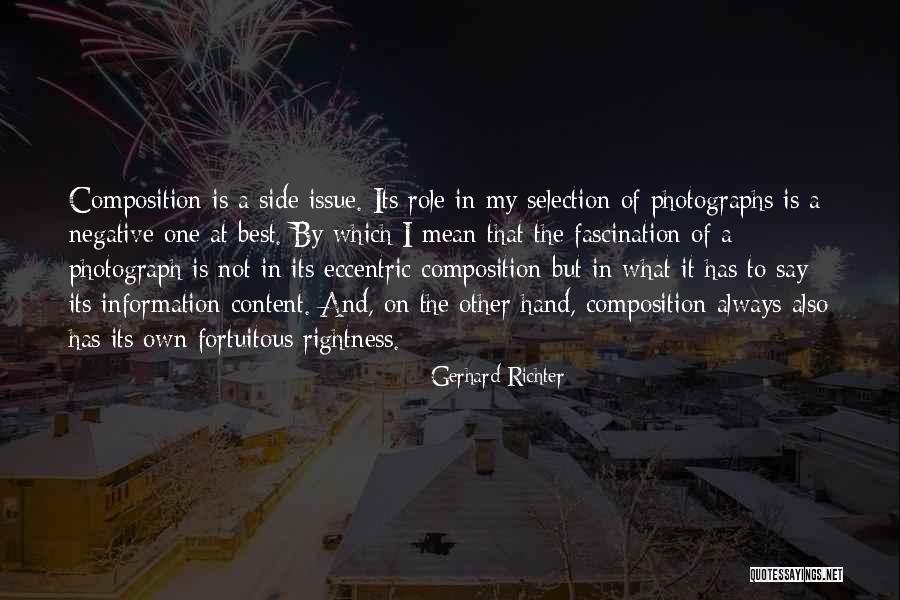 Fortuitous Quotes By Gerhard Richter Fortuitous Quotes By Gerhard Richter