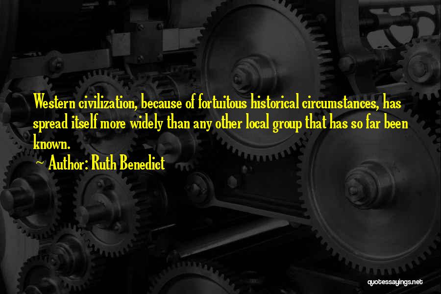 Fortuitous Quotes By Ruth Benedict