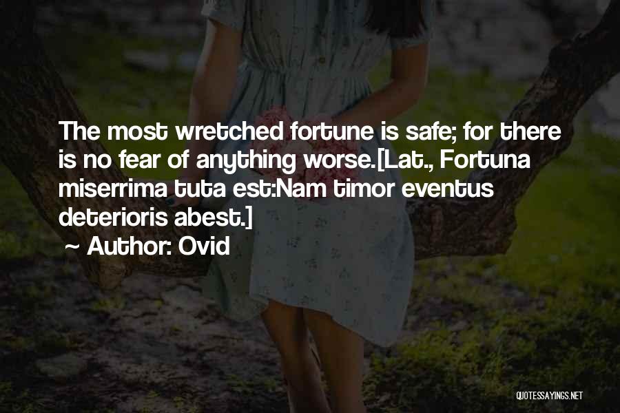 Fortuna Quotes By Ovid