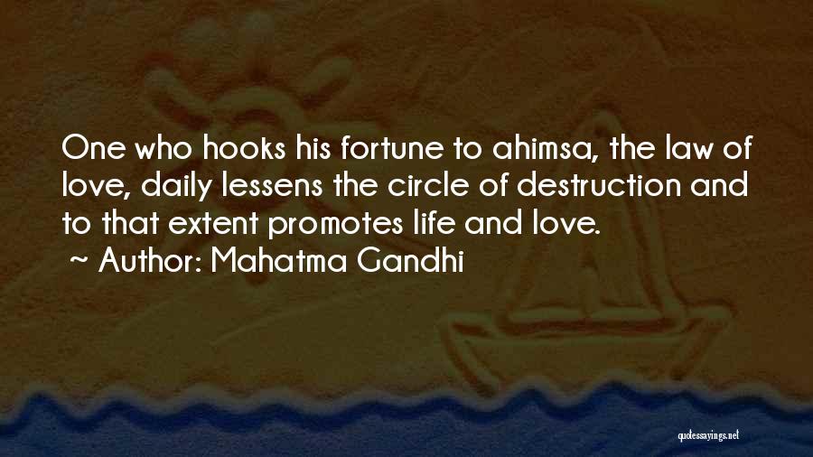 Fortune And Love Quotes By Mahatma Gandhi
