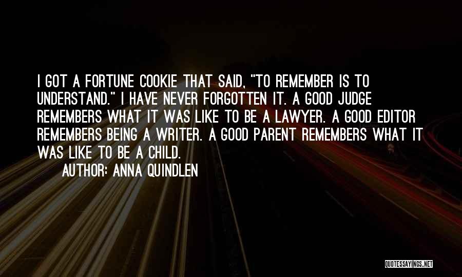 Fortune Cookie Quotes By Anna Quindlen