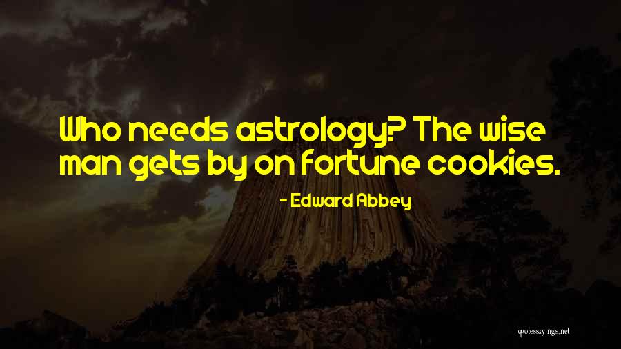 Fortune Cookies Quotes By Edward Abbey