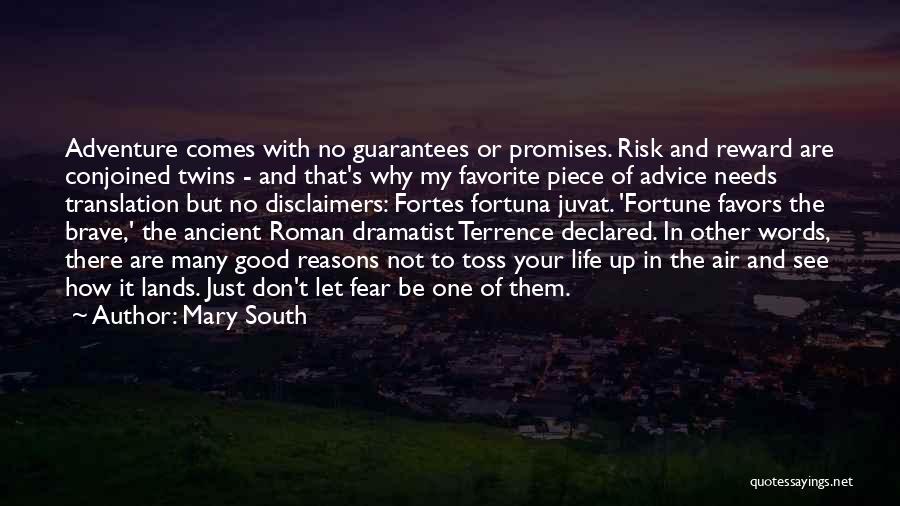 Fortune Favors Quotes By Mary South