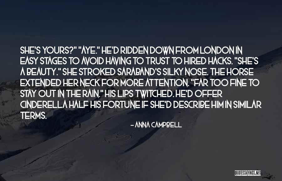 Fortune Quotes By Anna Campbell