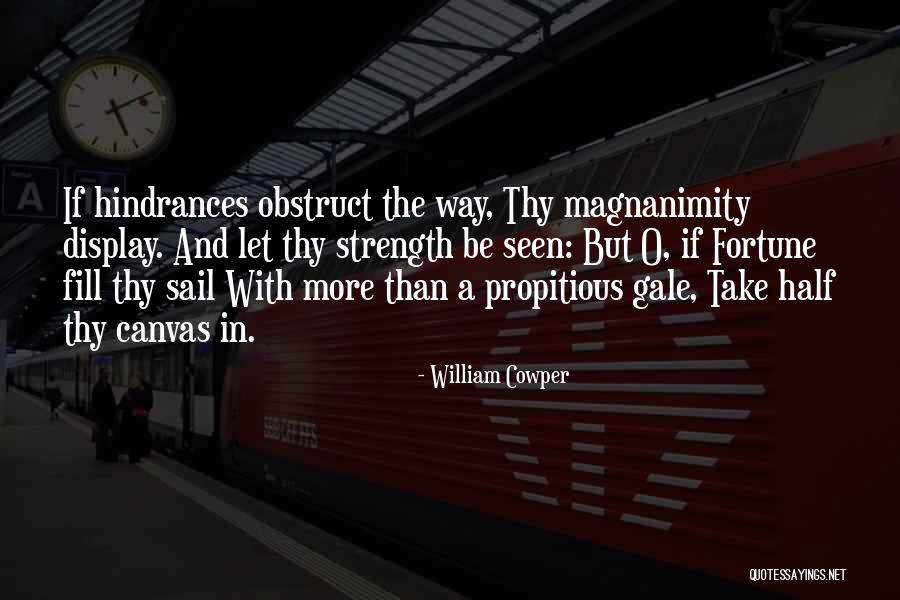 Fortune Quotes By William Cowper