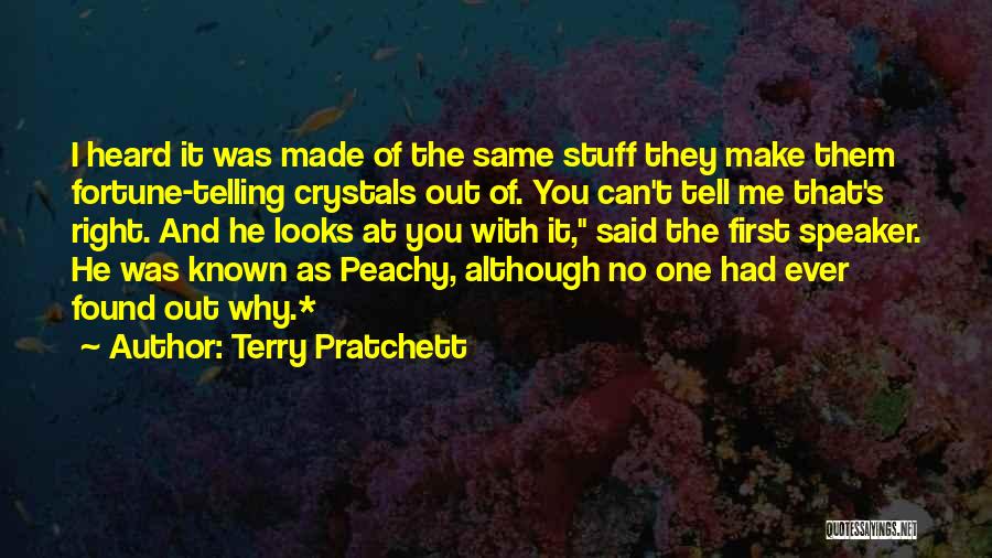 Fortune Telling Quotes By Terry Pratchett