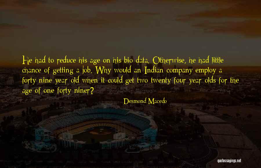 Forty Niner Quotes By Desmond Macedo