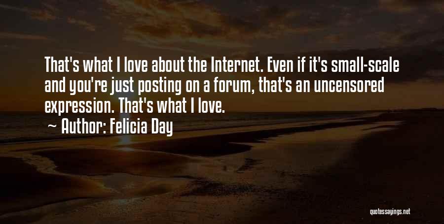 Forum Love Quotes By Felicia Day