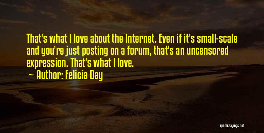 Forum Quotes By Felicia Day