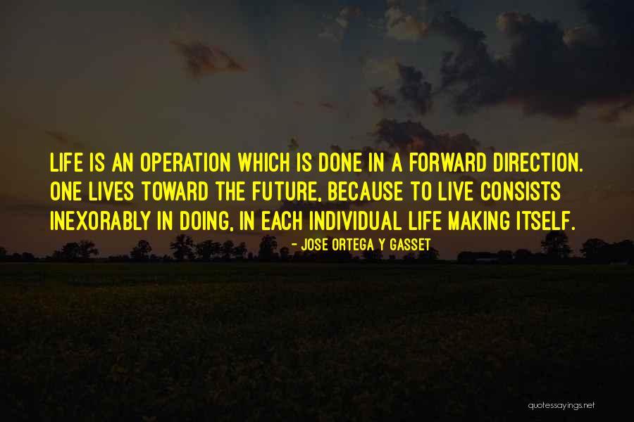 Forward Direction Quotes By Jose Ortega Y Gasset Forward Direction Quotes By Jose Ortega Y Gasset