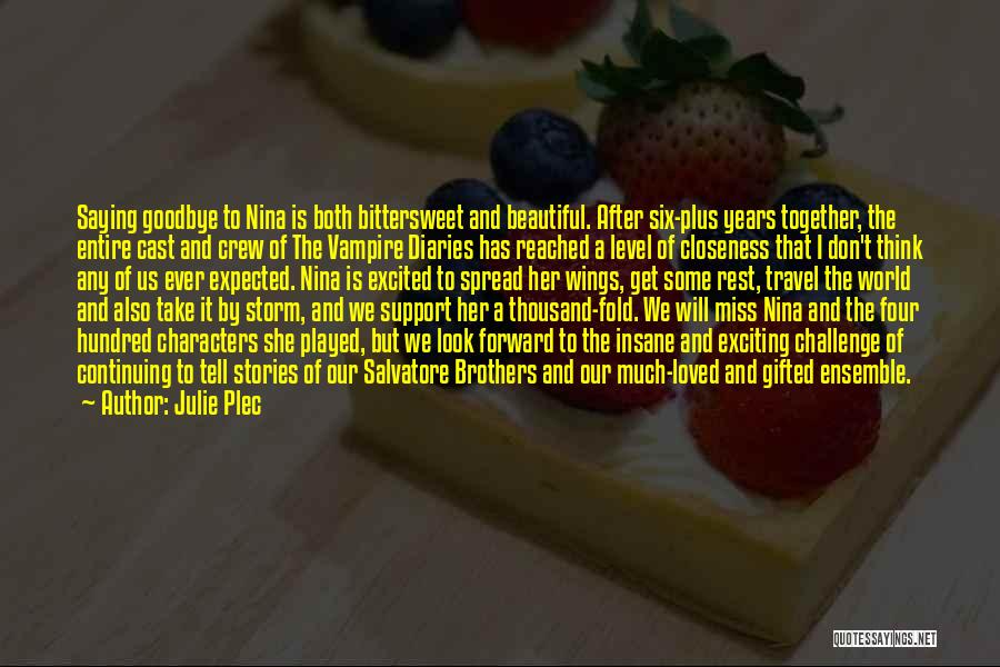 Forward Fold Quotes By Julie Plec