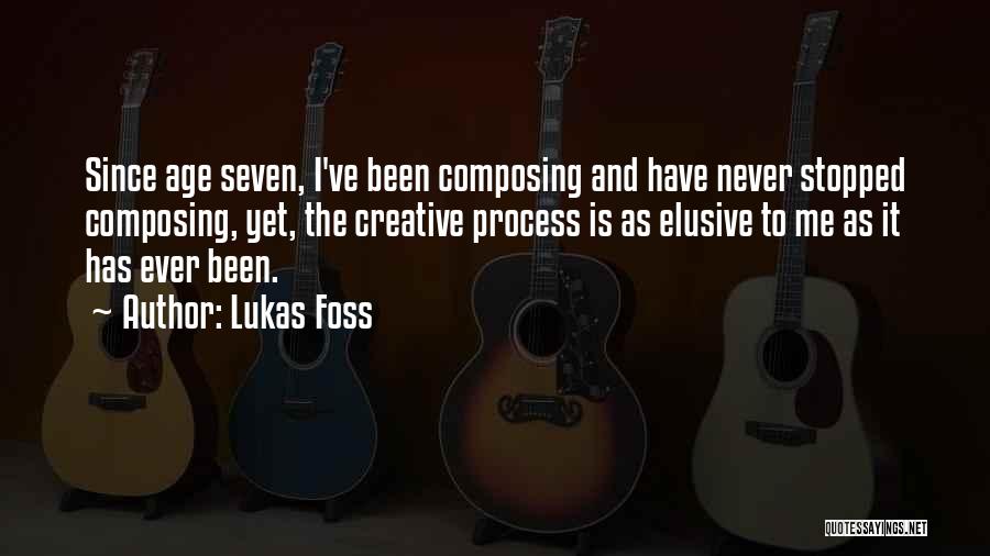 Foss Quotes By Lukas Foss