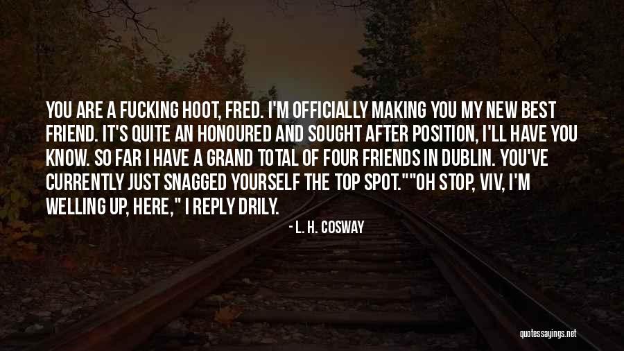 Fosseis 7 Quotes By L. H. Cosway Fosseis 7 Quotes By L. H. Cosway