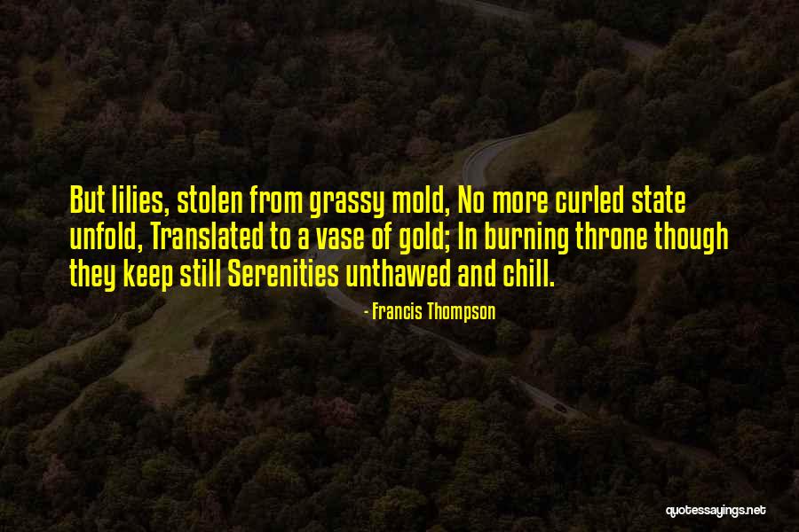 Fossett Water Quotes By Francis Thompson Fossett Water Quotes By Francis Thompson