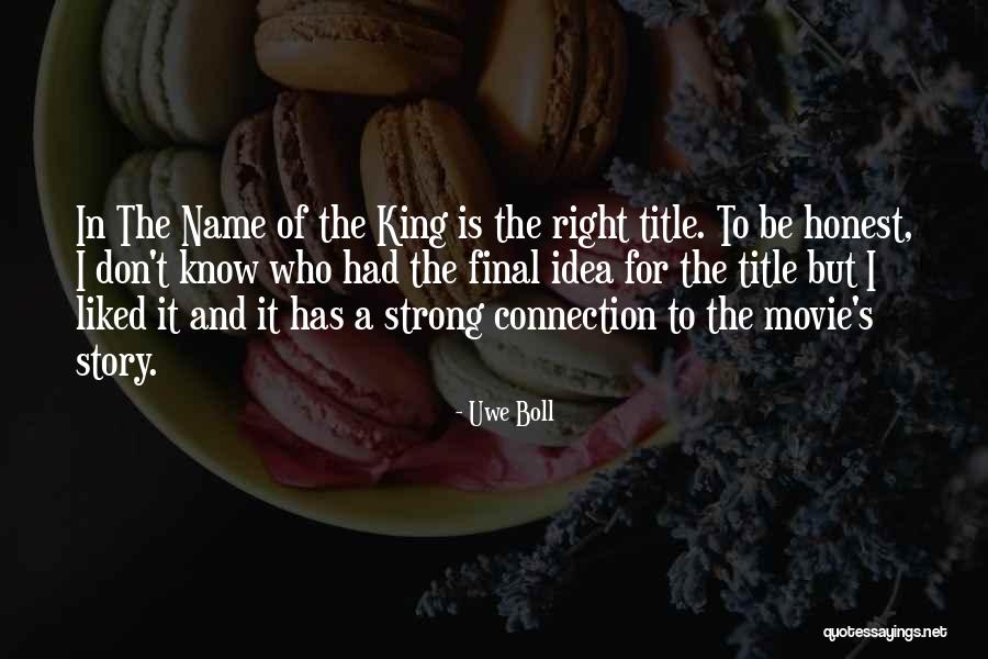 Fossheim Hotel Quotes By Uwe Boll Fossheim Hotel Quotes By Uwe Boll