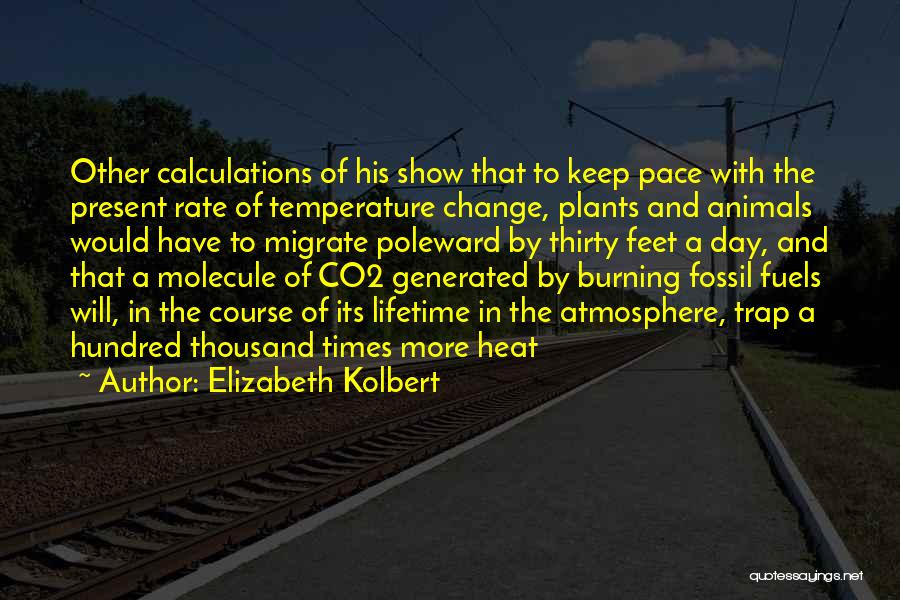 Fossil Fuels Quotes By Elizabeth Kolbert