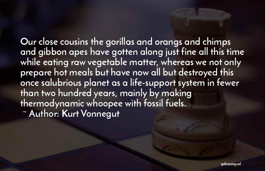 Fossil Fuels Quotes By Kurt Vonnegut