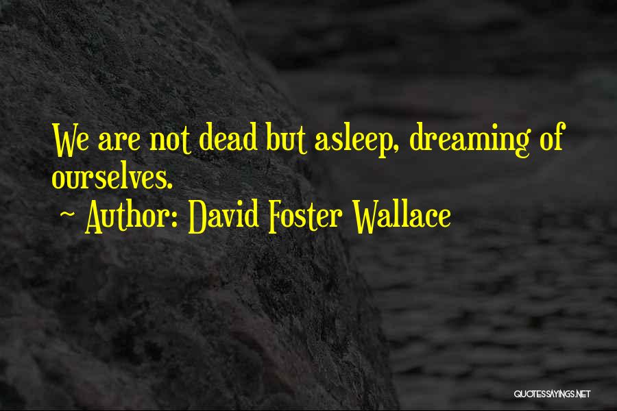 Foster You Re Dead Quotes By David Foster Wallace