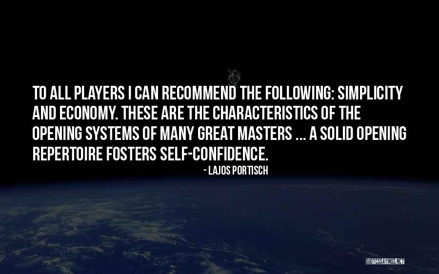 Fosters Quotes By Lajos Portisch Fosters Quotes By Lajos Portisch