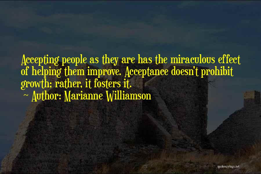 Fosters Quotes By Marianne Williamson