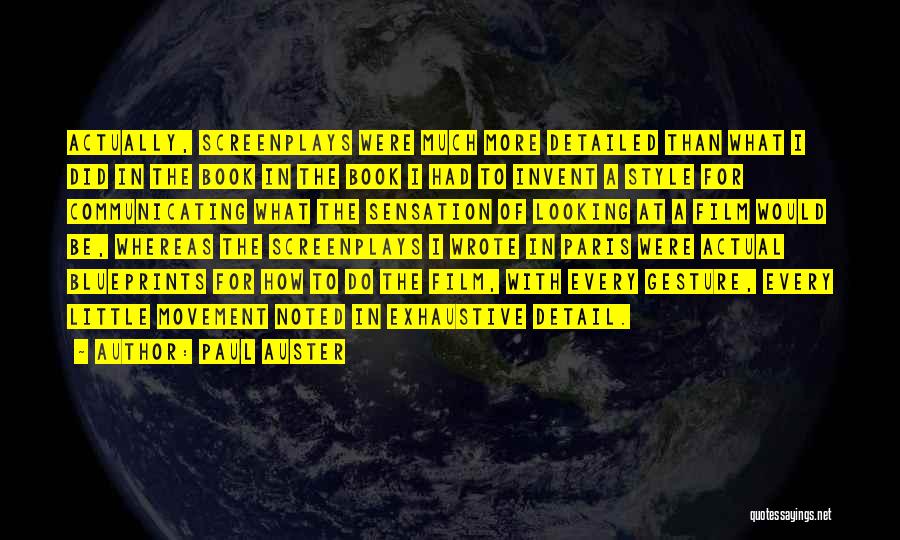 Foteini Skaltsa Quotes By Paul Auster