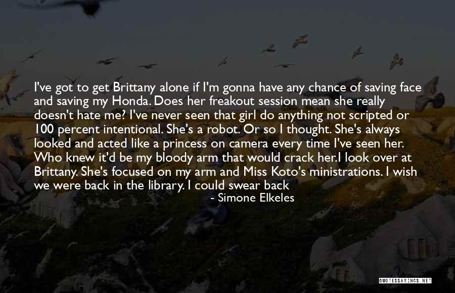 Fotopoulos Danielle Quotes By Simone Elkeles Fotopoulos Danielle Quotes By Simone Elkeles