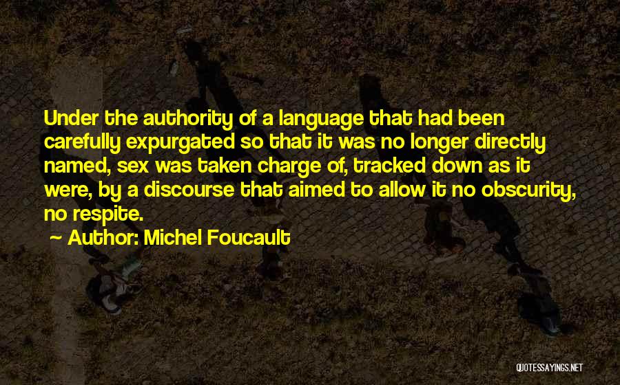 Foucault Discourse Quotes By Michel Foucault