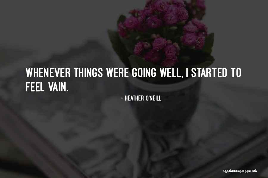 Foudy Chiro Quotes By Heather O'Neill Foudy Chiro Quotes By Heather O'Neill