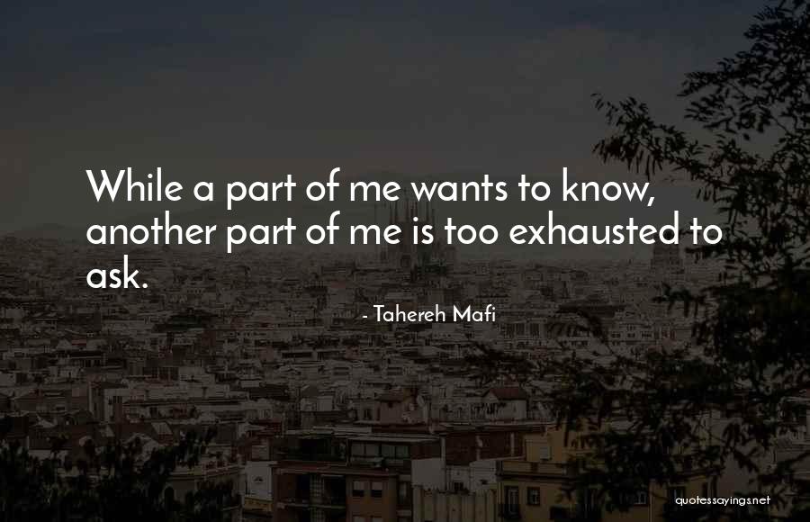Foughts Quotes By Tahereh Mafi Foughts Quotes By Tahereh Mafi