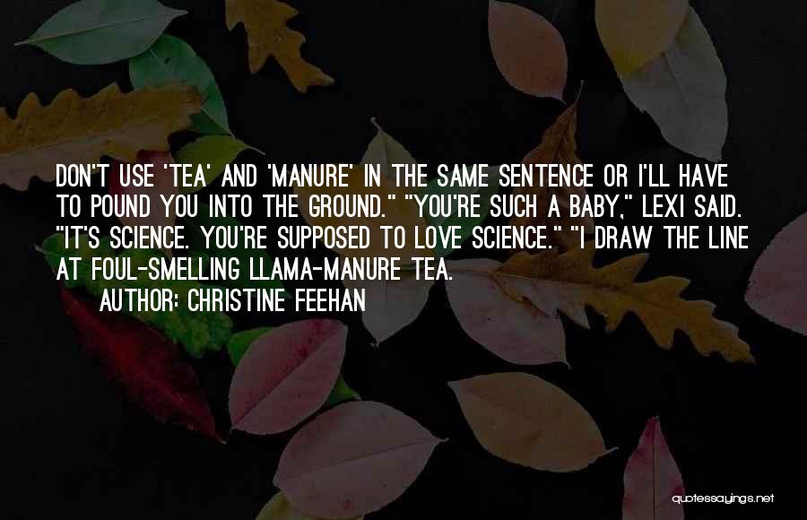 Foul Love Quotes By Christine Feehan