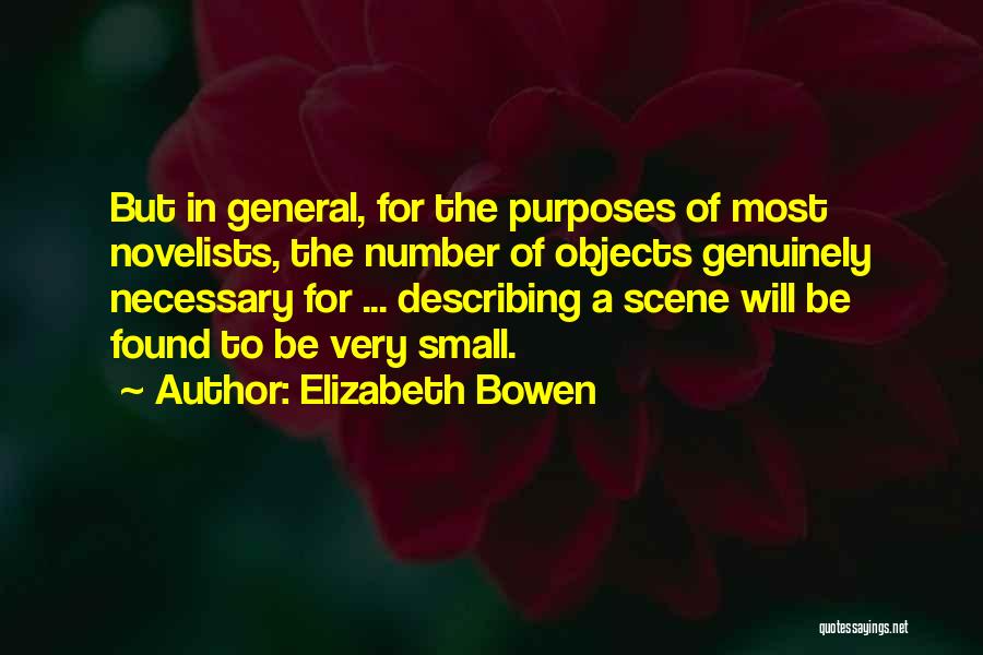 Found Objects Quotes By Elizabeth Bowen