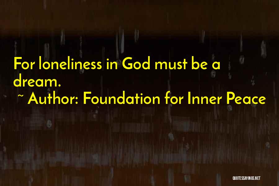 Foundation For Inner Peace Quotes 1109942