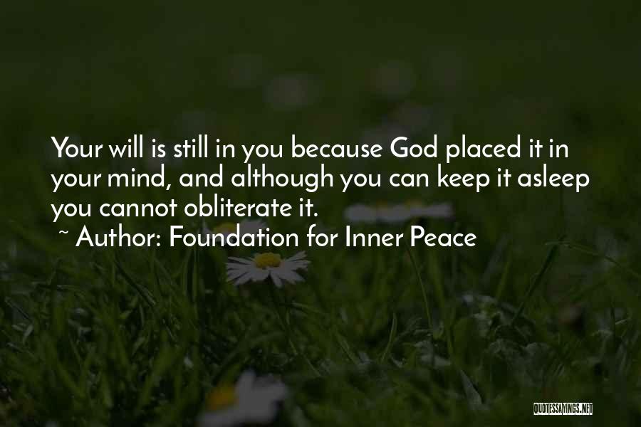 Foundation For Inner Peace Quotes 1393735