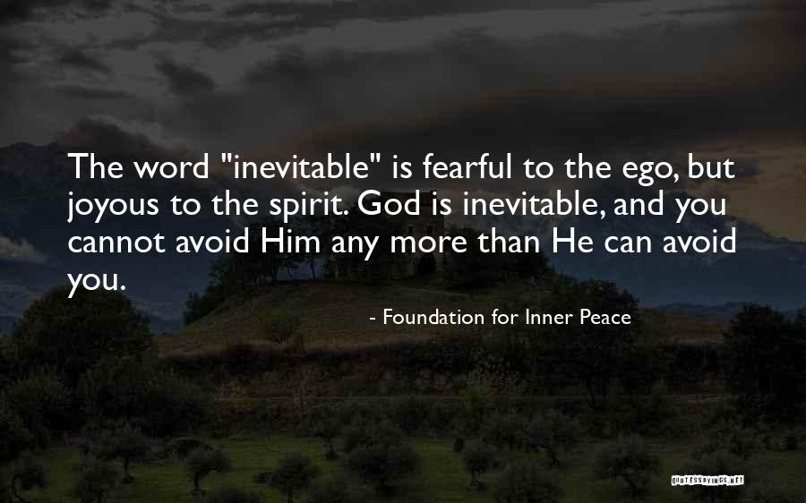 Foundation For Inner Peace Quotes 1563397