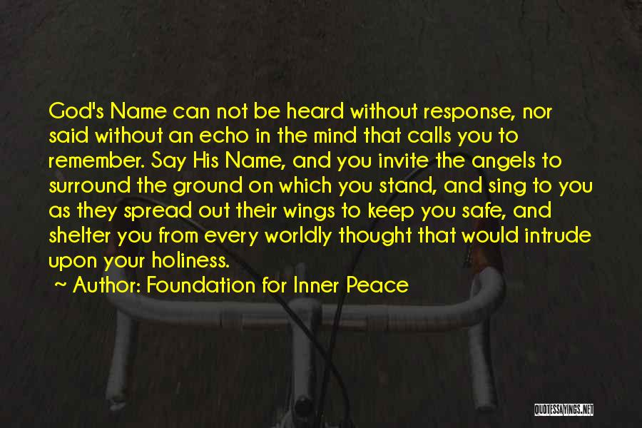 Foundation For Inner Peace Quotes 167132