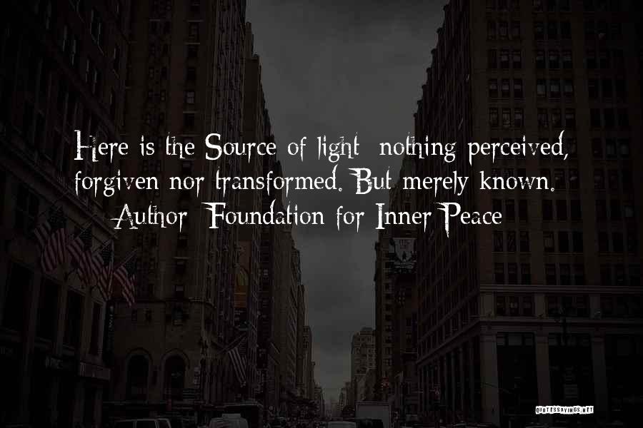 Foundation For Inner Peace Quotes 359595