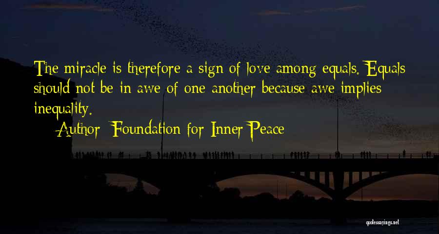 Foundation For Inner Peace Quotes 691770