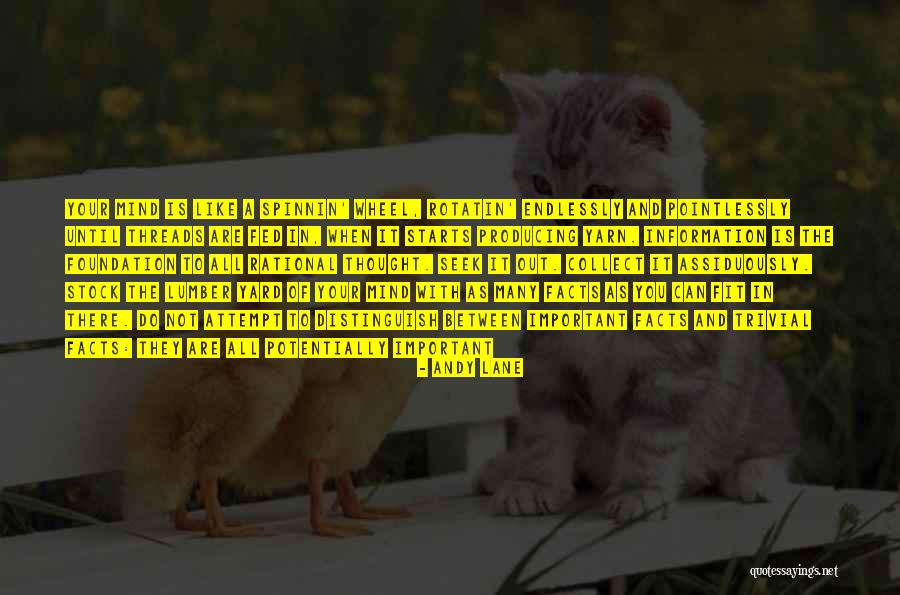 Foundation Important Quotes By Andy Lane Foundation Important Quotes By Andy Lane