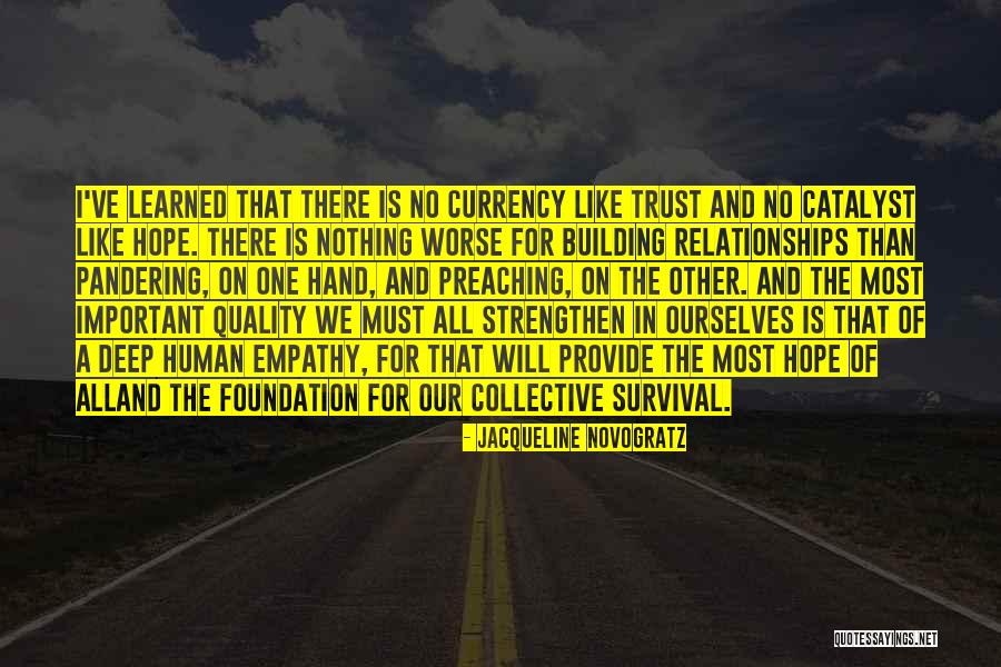 Foundation Important Quotes By Jacqueline Novogratz Foundation Important Quotes By Jacqueline Novogratz